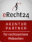 Siegel: eRecht24 Agenturpartner für rechtssichere Webseiten